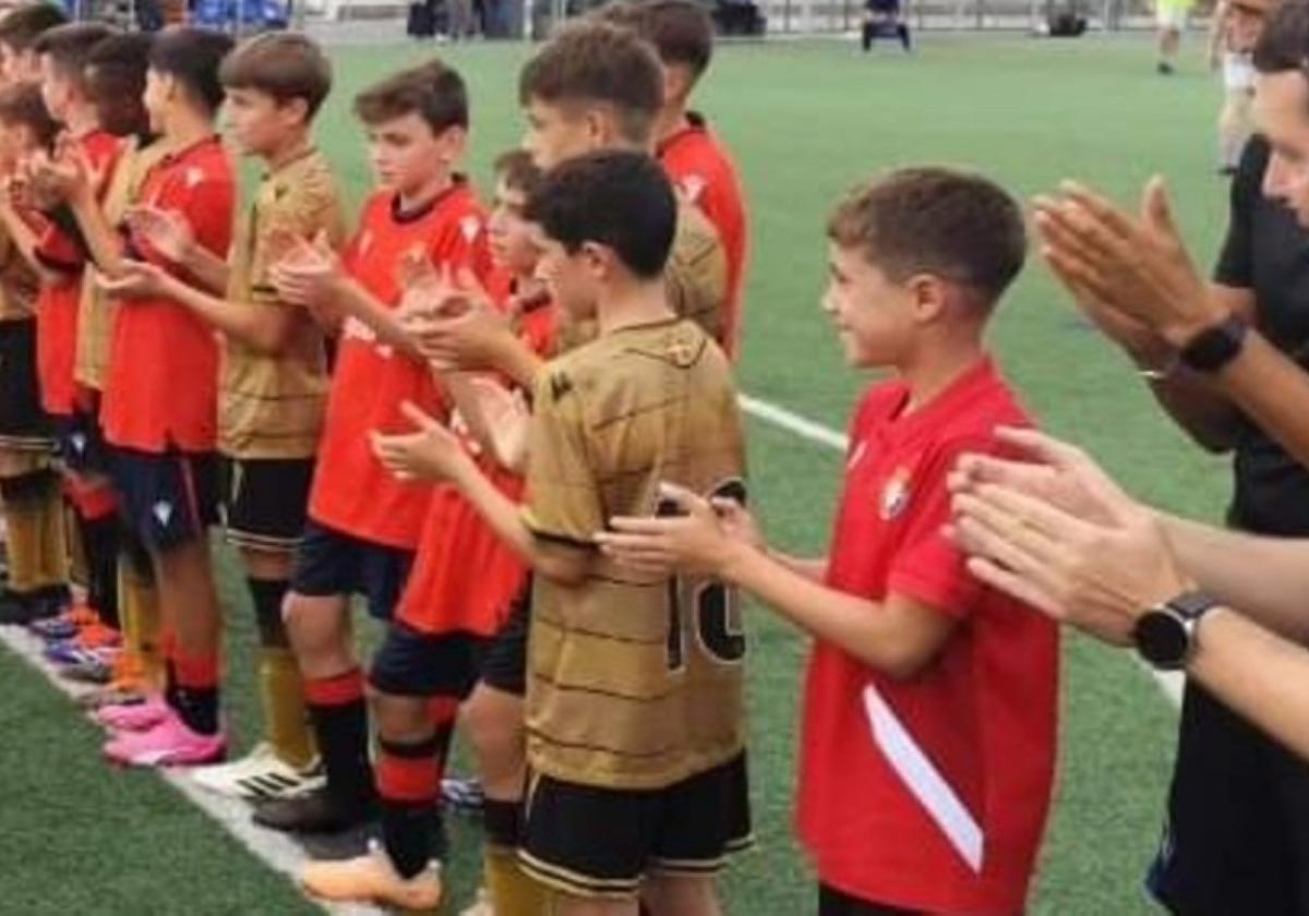 Torneo de fútbol alevín en Bera organizado por Gure Txokoa