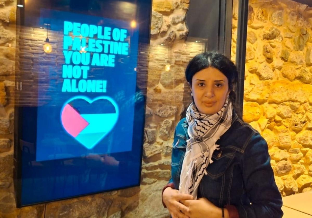 Una exposición de la artista Erouhaifa Kassem muestra desde este jueves el dolor del pueblo palestino