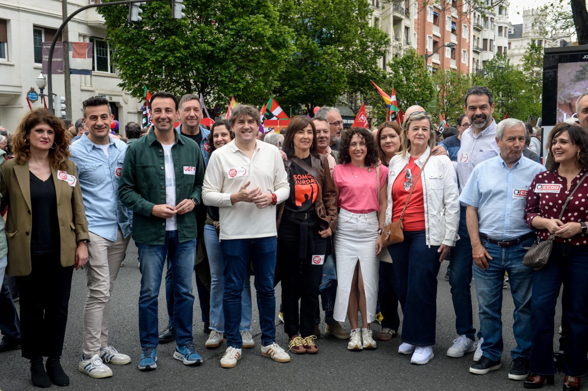 La marcha del 1 de Mayo en Euskadi