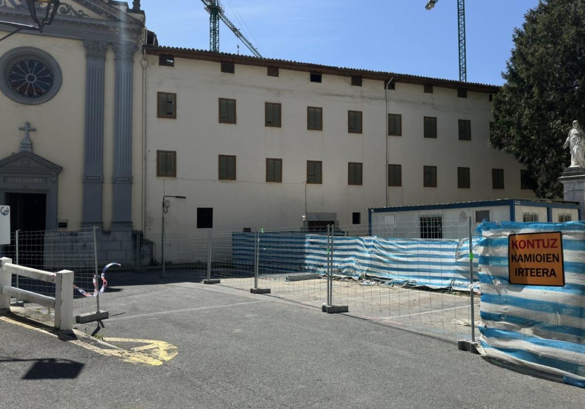 Arrancan las esperadas obras para rehabilitar el convento de Santa Katalina