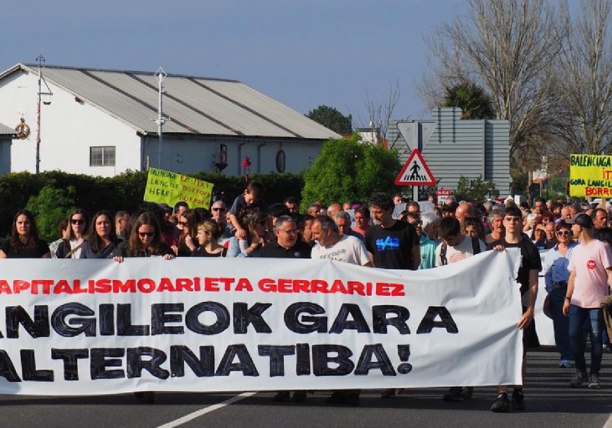Maiatzaren Leheneko mobilizazioa egin zen atzo Zumaian