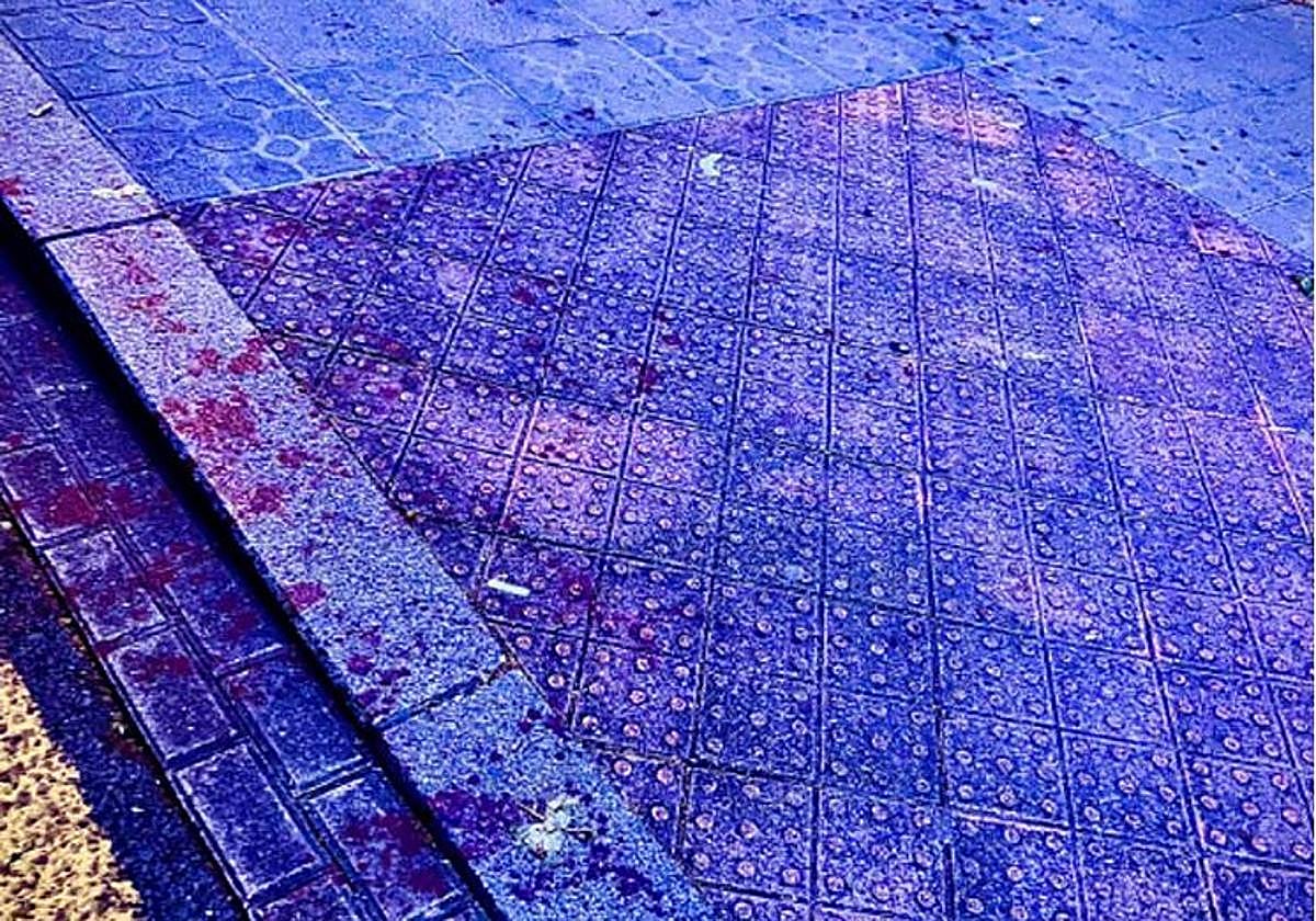 En la calle Mazarredo de Bilbao se produjo anoche una pelea a navajazos