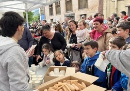 Gran ambiente en el inicio festivo de Eitza del año pasado.