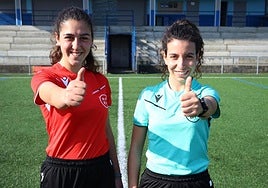 Daiana Hernández y Lidia Barragán están disfrutando del arbitraje