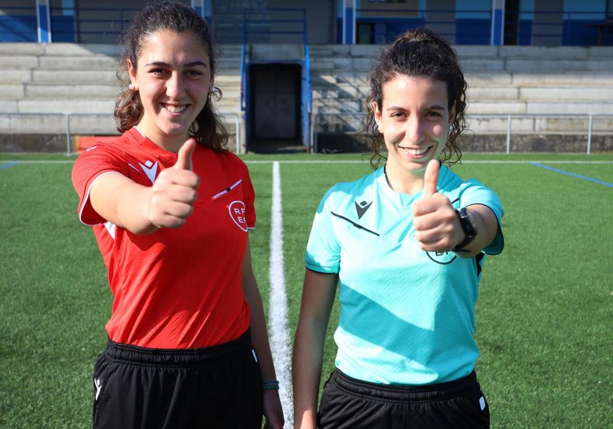 Daiana Hernández y Lidia Barragán están disfrutando del arbitraje