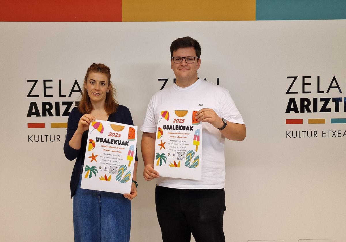 Presentan las colonias de verano, con 310 plazas para los niños y niñas de Urretxu y Zumarraga