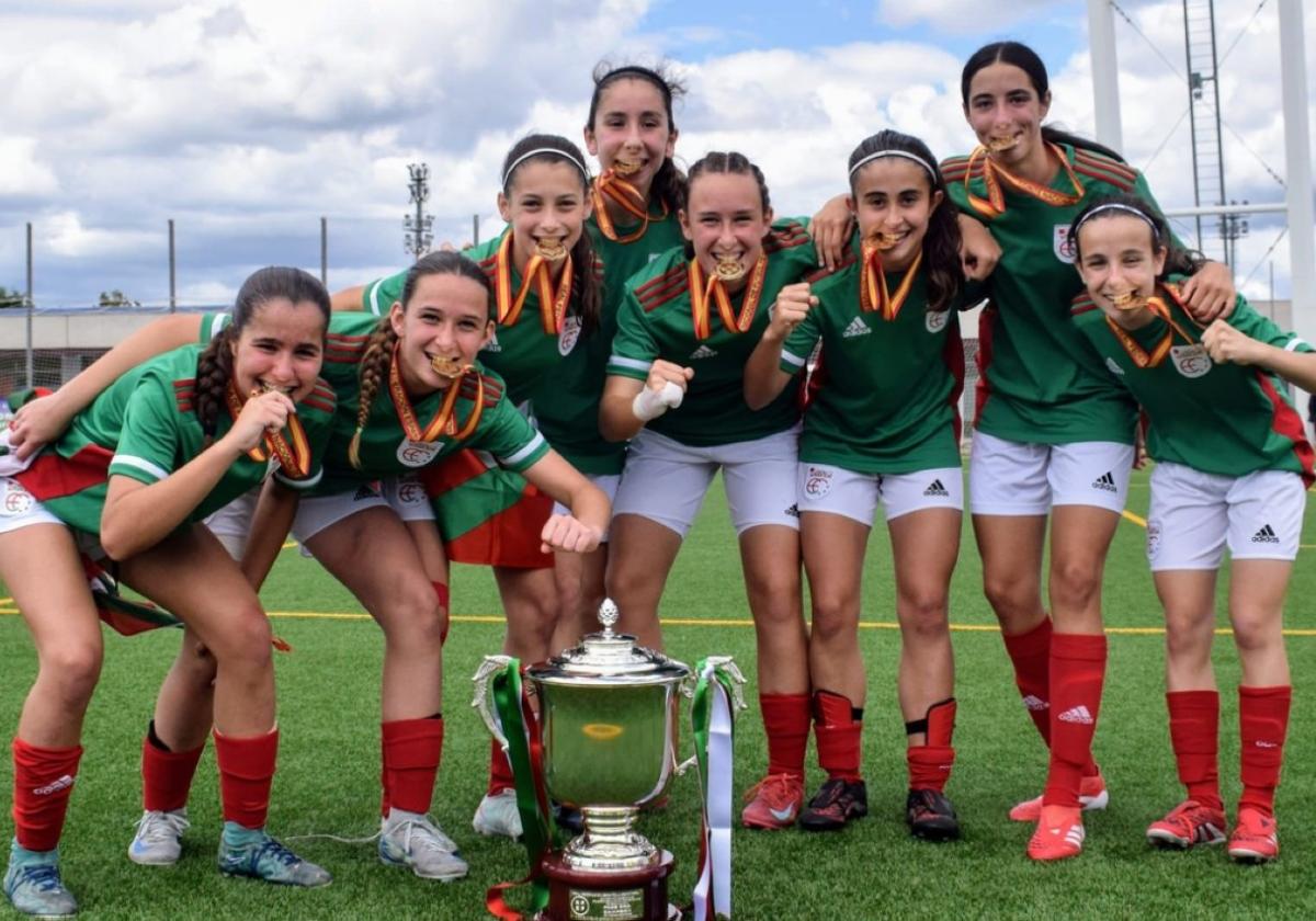 Ane Bastida y Nora Hernández ganan con Euskadi el Campeonato de España Sub-14 de selecciones autonómicas