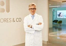 Manuel Leyes, jefe del Servicio de Traumatología y Cirugía Ortopédica en Olympia Quirónsalud.