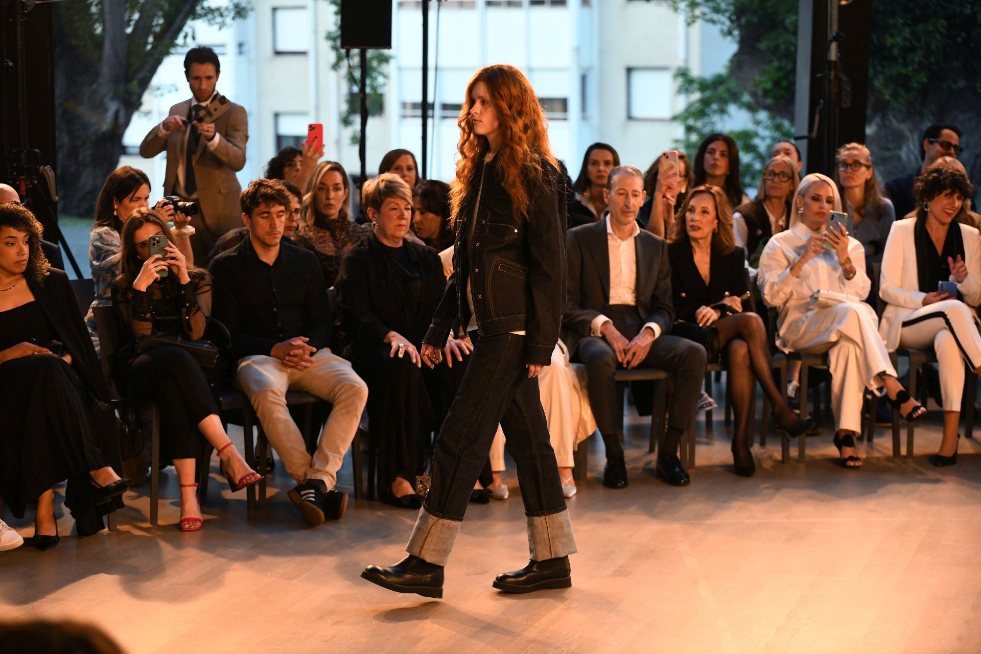 Desfile de Loreak Mendian en Balenciaga