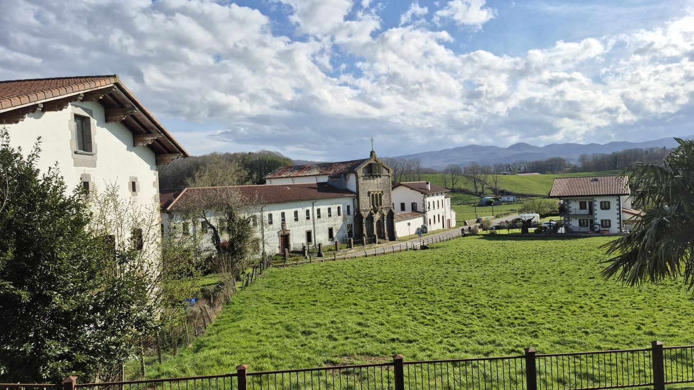 Un rincón silencioso en el valle de Larraun