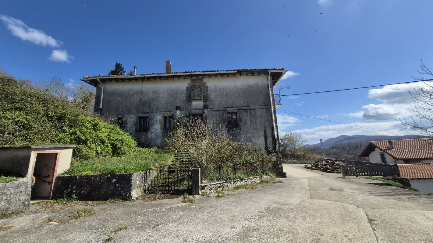 Un rincón silencioso en el valle de Larraun
