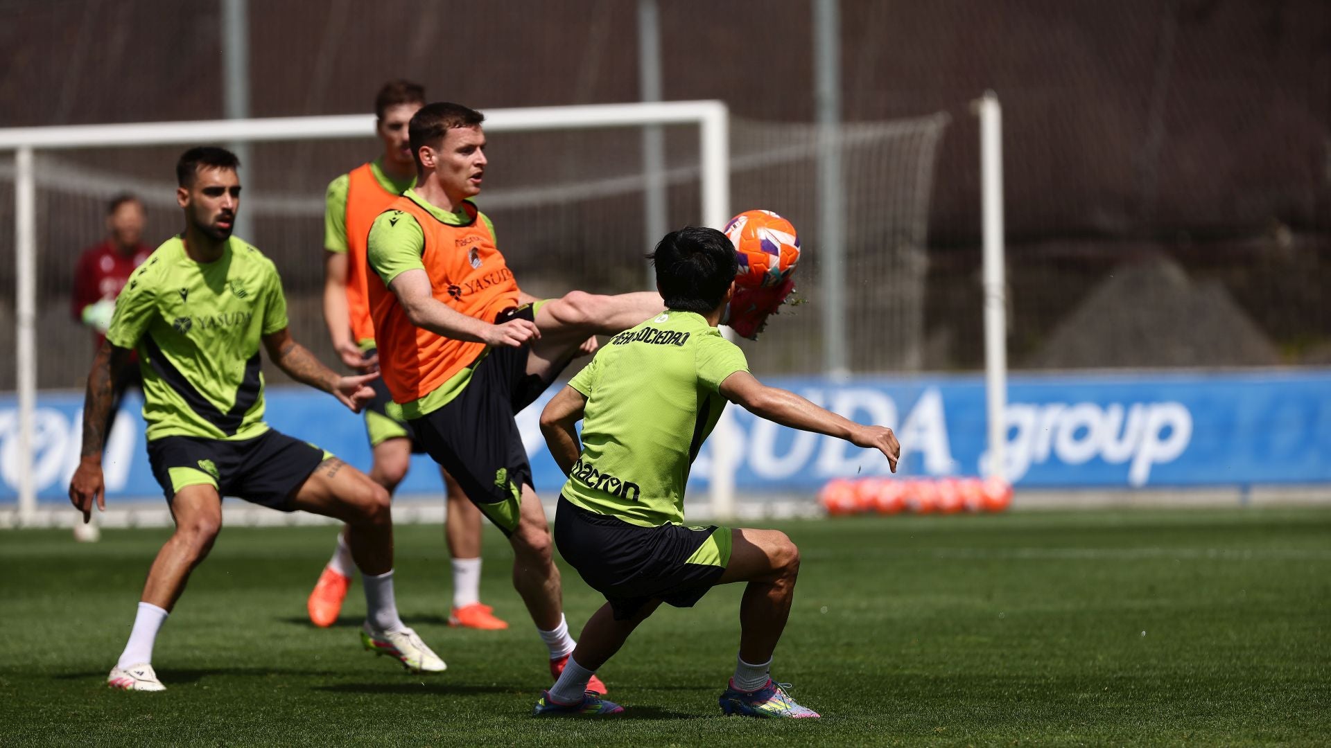 Intensidad para preparar uno de los partidos más duros del año