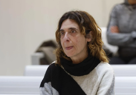 La exjefa de ETA Iratxe Sorzabal, en la Audiencia Nacional.