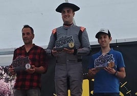 Victoria de Aitor Manso en la Subida a Izpegi en Erratzu.