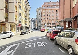 Desde Txantxa Zelai se cambia el sentido de circulación para acceder a Eulogio Garate por la trasera de Portalea.