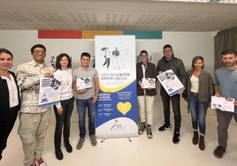 Presentación del nuevo servicio realizada el viernes por representantes del Gobierno Vasco, Osakidetza, Athlon Kooperatiba y el Ayuntamiento.
