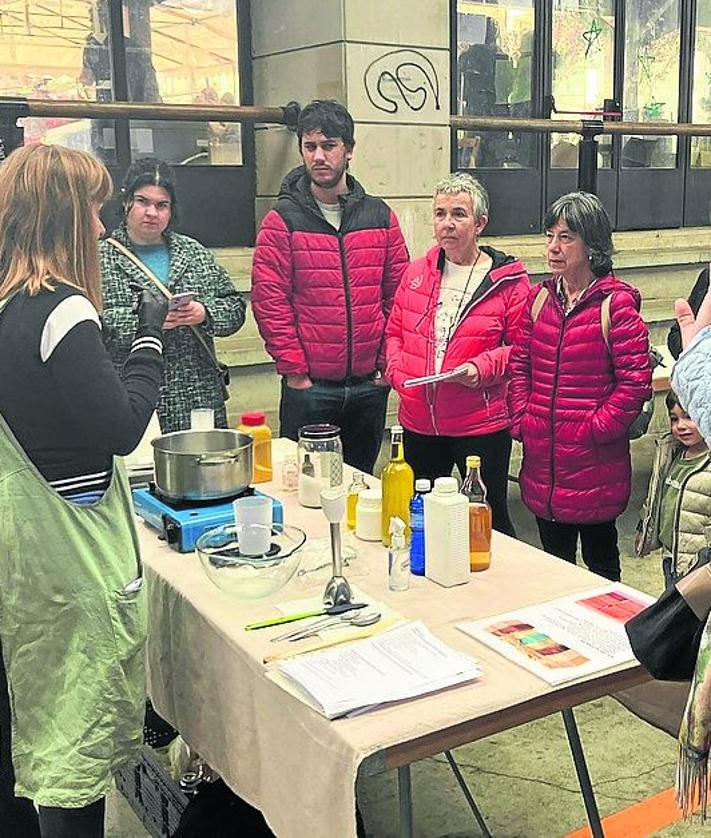 Imagen secundaria 2 - Leintz Gatzaga pone en valor su valioso oro blanco