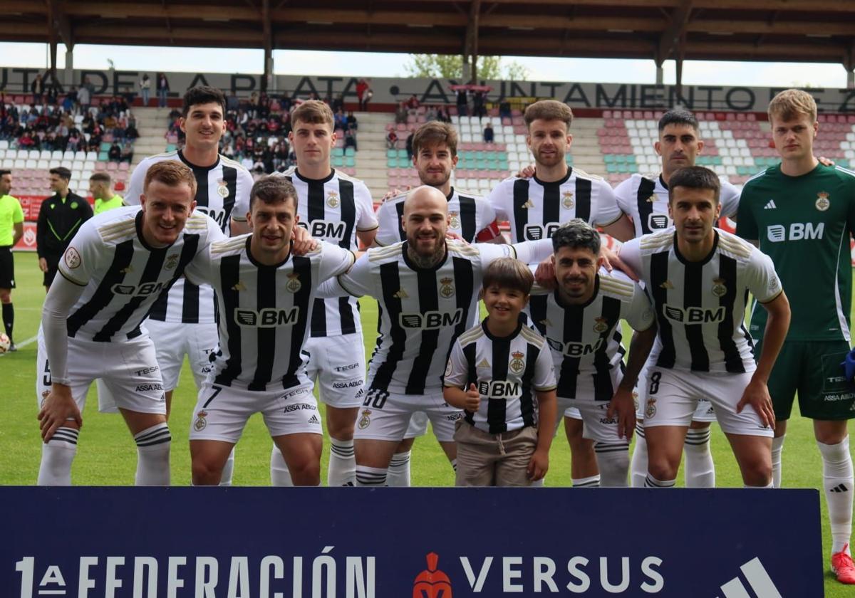 La alineación titular del Real Unión de este domingo en Zamora.