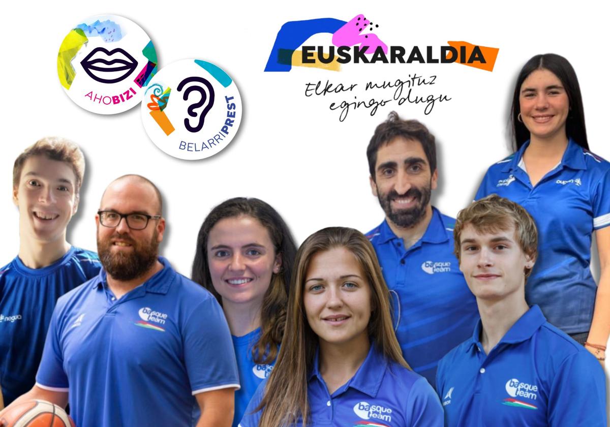 Basque Teameko atletek publikoki babestu dute Euskaraldia