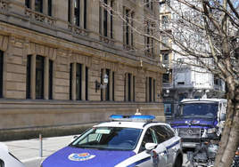 Audiencia de Gipuzkoa en San Sebastián.