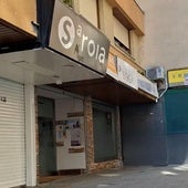 Exterior de la discoteca Saroia en Irun.
