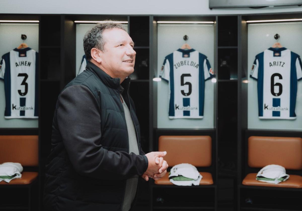 Eusebio, un invitado muy especial en Anoeta