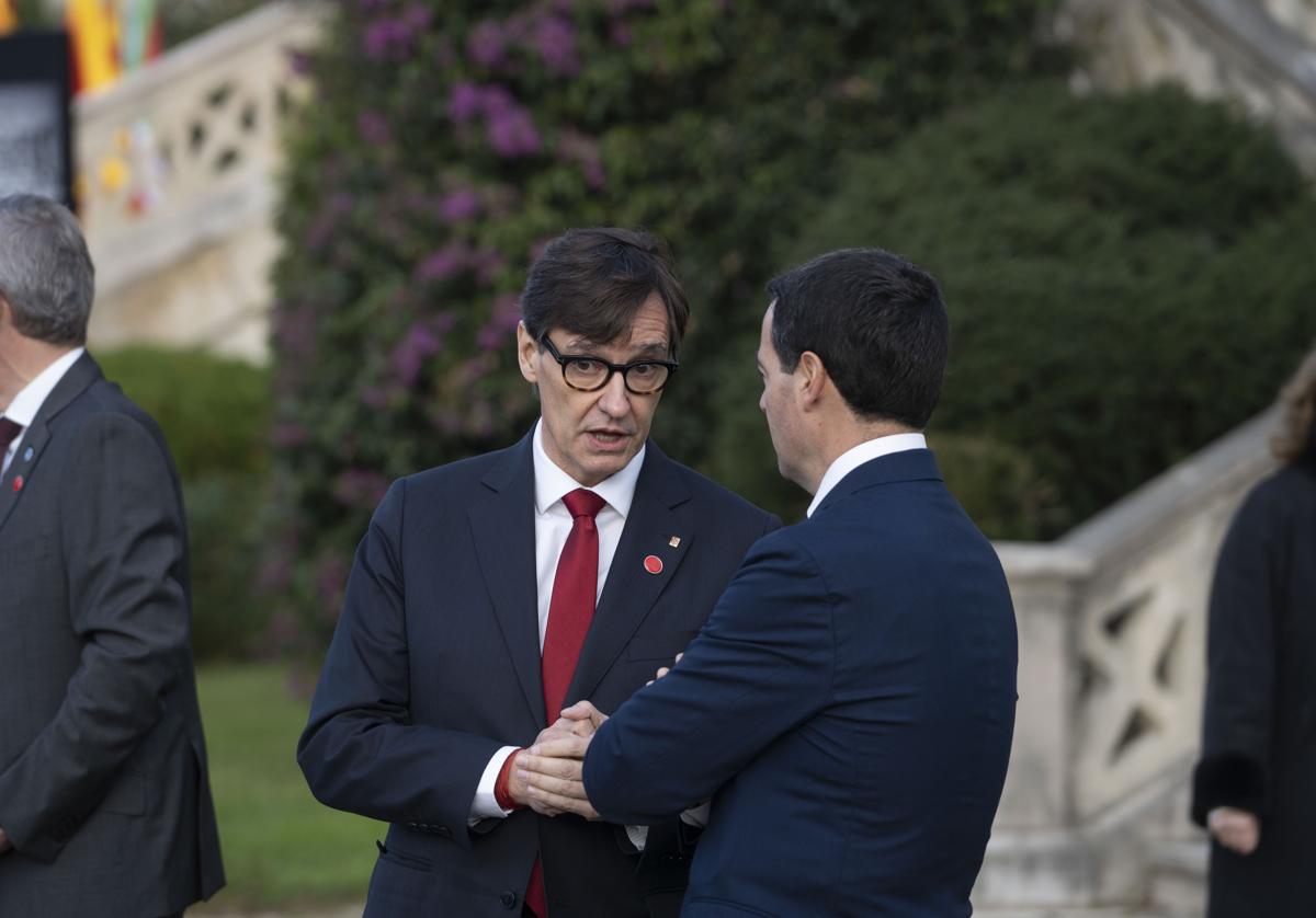 El primer año de Illa enfría el suflé territorial de Cataluña y Euskadi