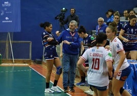 Partido entre el Bera Bera y el Granollers.