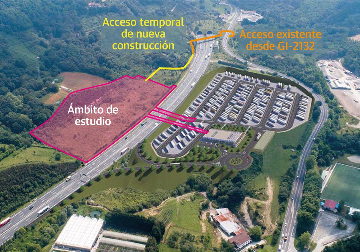 Gipuzkoa tendrá un tercer parking para camiones: conoce los detalles del proyecto y su millonaria inversión
