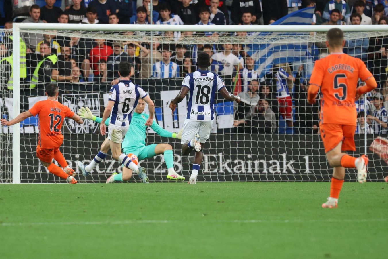 El Real Sociedad 0 - Celta 1, en imágenes
