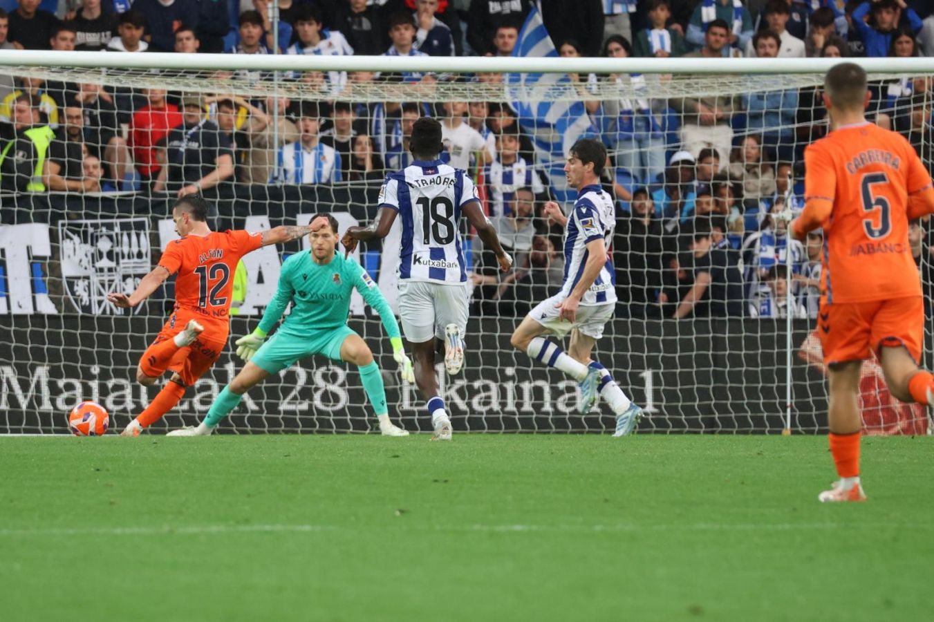 El Real Sociedad 0 - Celta 1, en imágenes