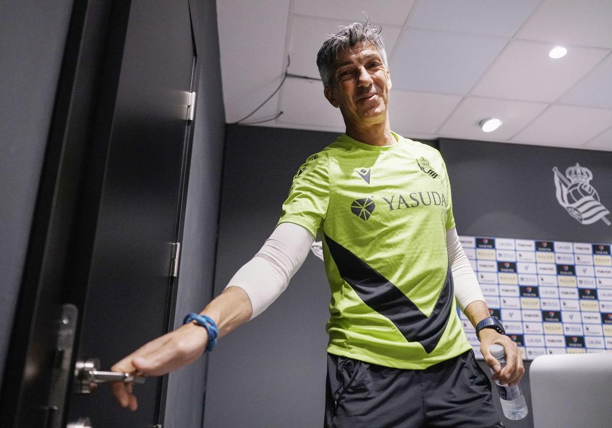Imanol recibirá la insignia de oro y brillantes el domingo en Anoeta