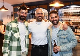 Inauguración del Restaurante Alboka en el barrio de Gros de San Sebastián.