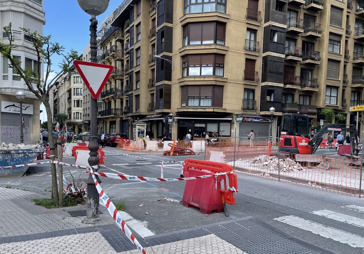 Sirimiri: obras «intermitentes» en el corazón de Gros