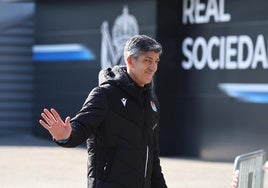 Imanol Alguacil se despedirá de la afición de la Real este domingo en Anoeta