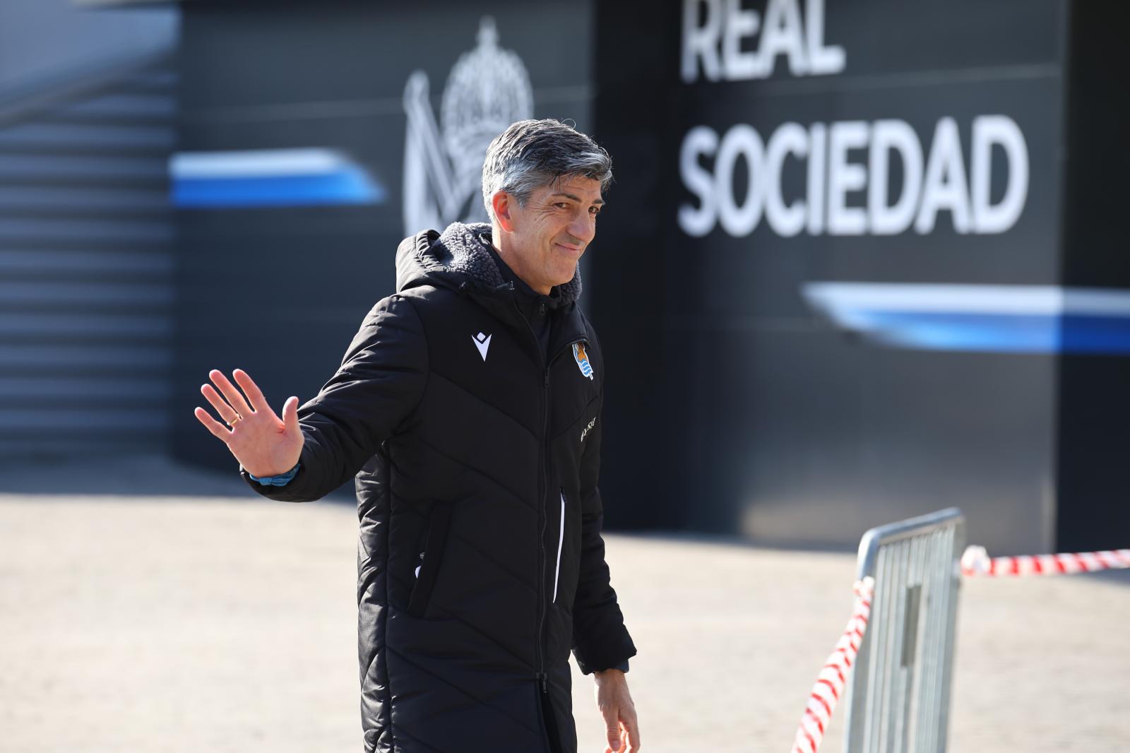 Imanol Alguacil se despedirá de la afición de la Real este domingo en Anoeta