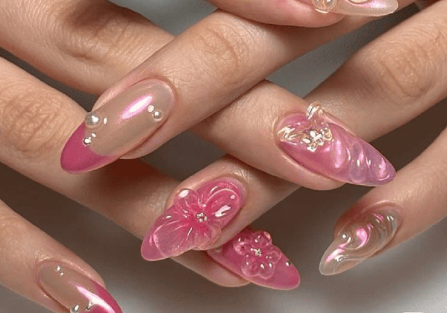 Sofisticación y elegancia en tus uñas.