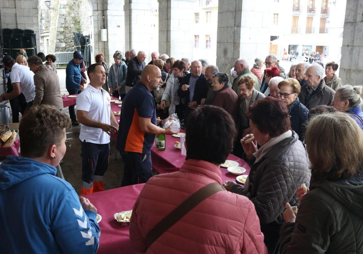 Giro ona San Isidro eguneko ospakizunean