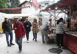Los puestos del Mercado Medieval están abiertos desde este jueves.