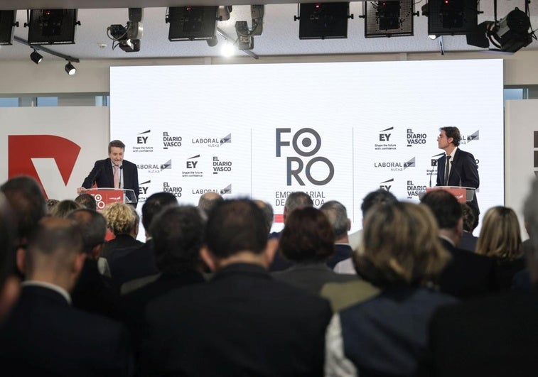 Josu Jon Imaz apuesta por salarios «elevados» y empleos estables para los jóvenes: «La industria puede llegar a pagar 4.000 euros»