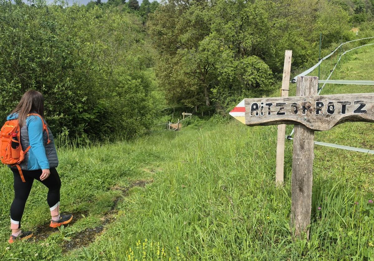 Aitzorrotz, el inconfundible balcón de Debagoiena