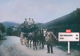 Cuando la era de las diligencias llegó a Gipuzkoa: Precios altos y caminos peligrosos