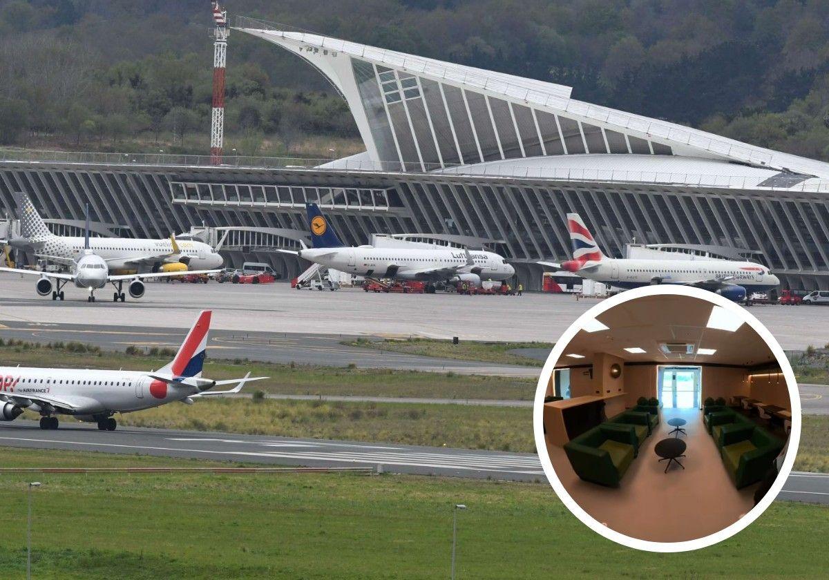 La sala «secreta» del aeropuerto de Loiu que no sabías que existía