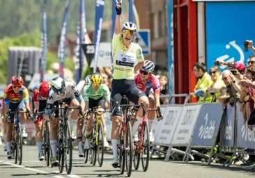 Mischa Bredewold repite victoria al sprint en Igorre