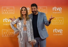Tony Aguilar y Julia Varela, presentadores de Eurovisión para TVE.
