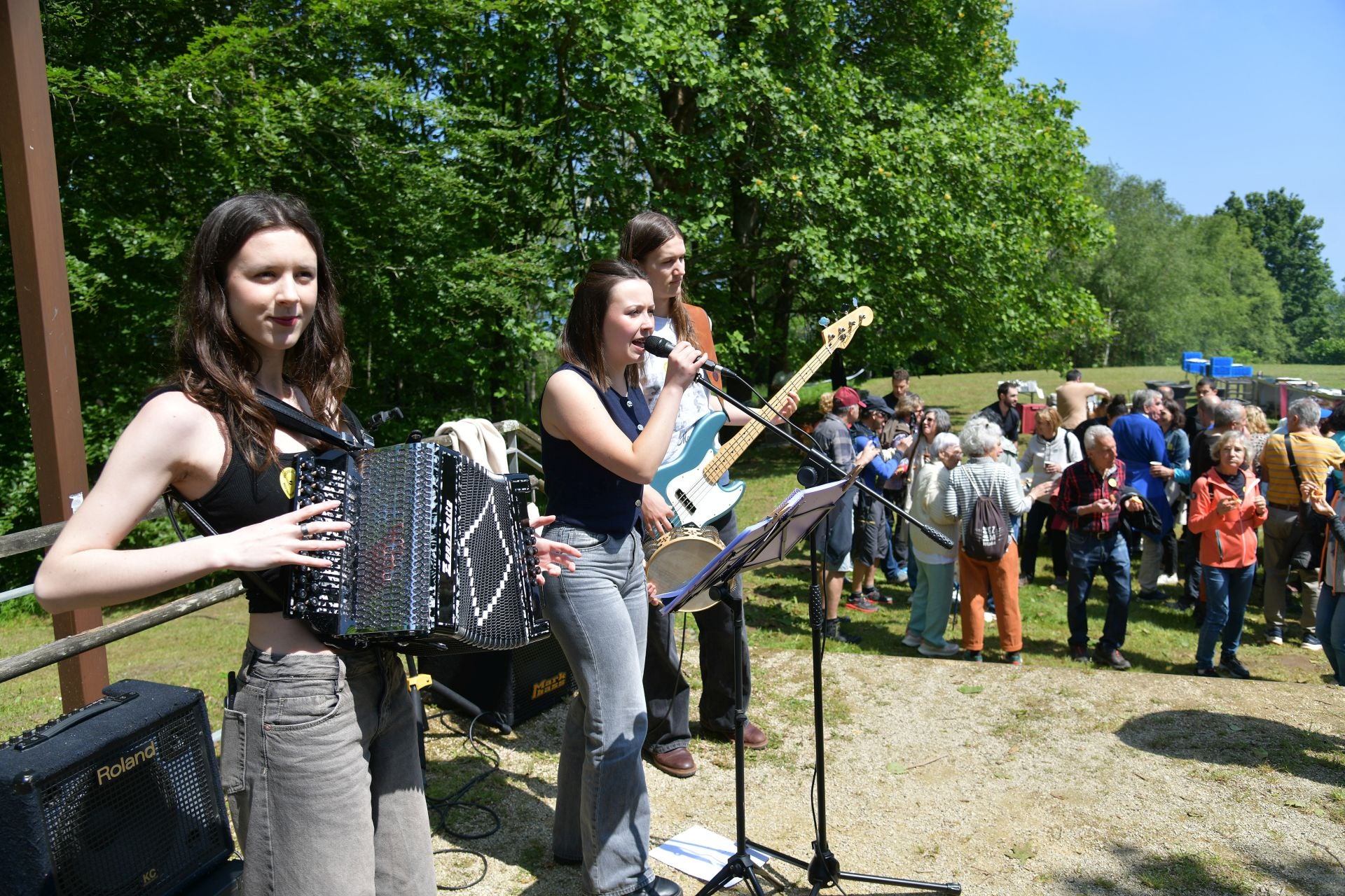Inauguración del parque Josetxo Mayor y fiesta del Club Vasco de Camping