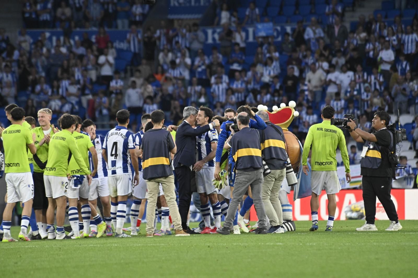 La gran despedida de Imanol Alguacil al Reale Arena