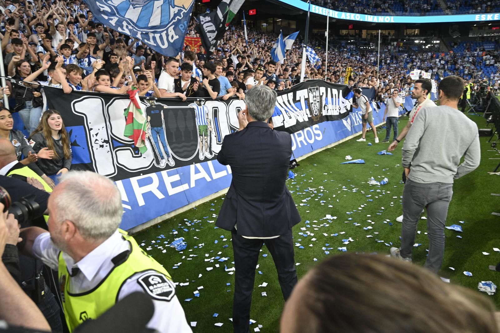 La gran despedida de Imanol Alguacil al Reale Arena