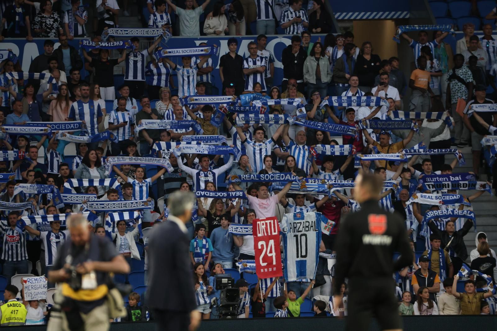 La gran despedida de Imanol Alguacil al Reale Arena