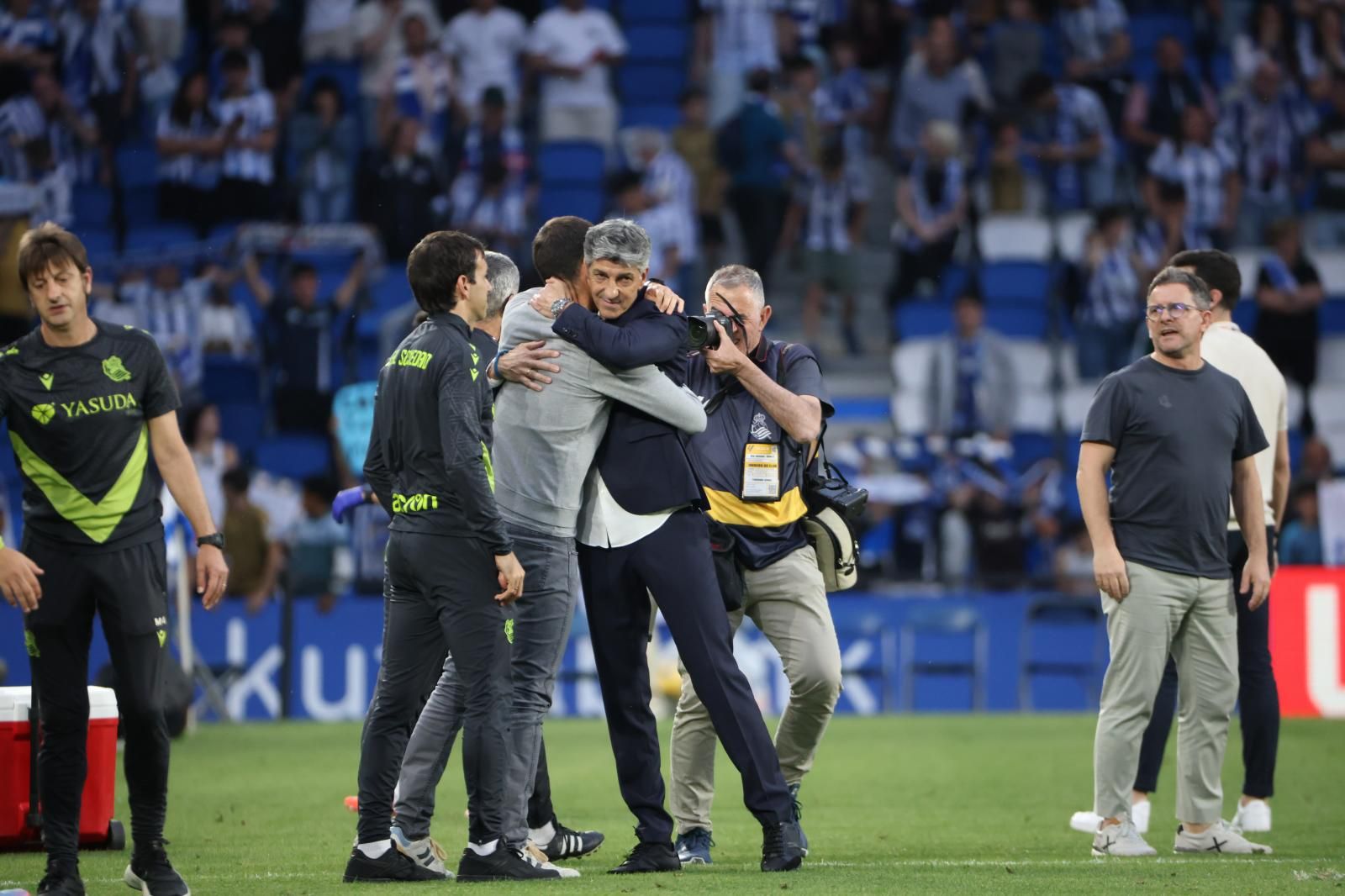 La gran despedida de Imanol Alguacil al Reale Arena